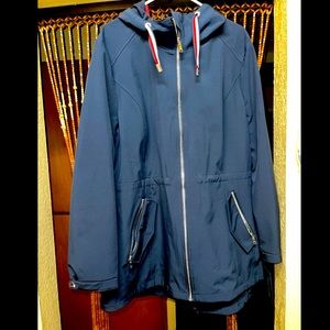 Navy Blue Tommy Hilfiger Coat (NEW)